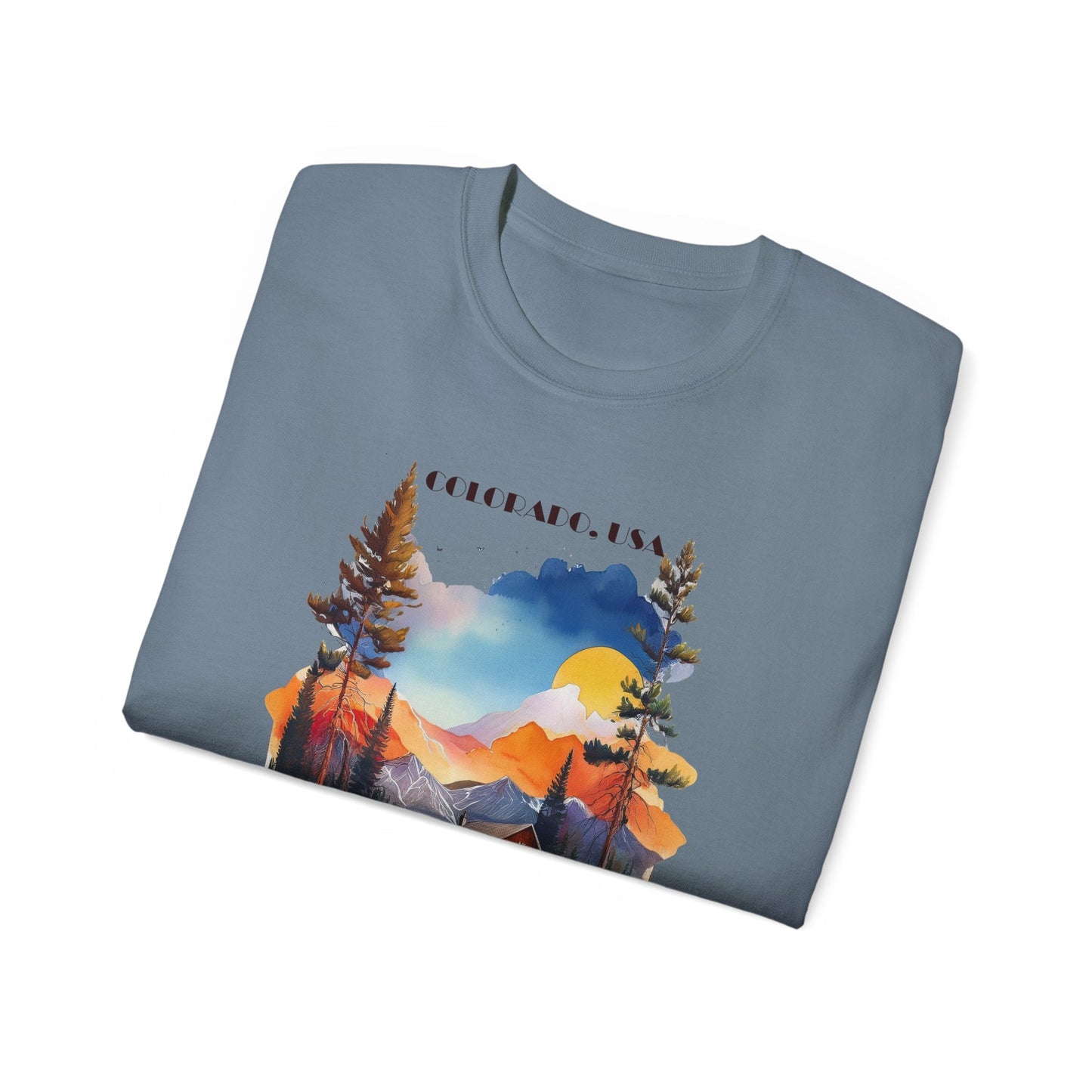 Colorado Graphic Unisex Cotton T‑Shirt 2