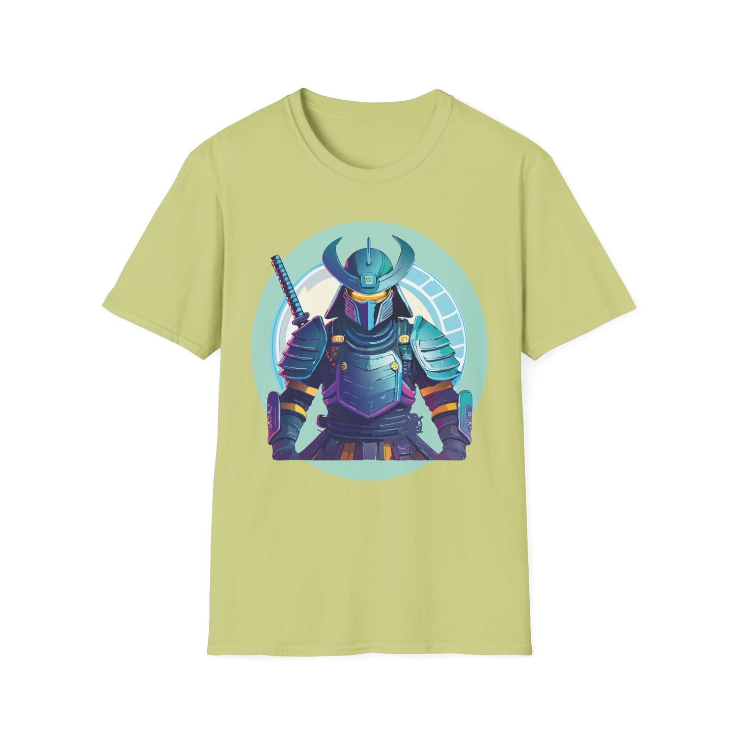 Samurai T Shirt Unisex Softstyle Tee Gildan 64000 Lightweight Ring Spun Cotton Everyday Comfort