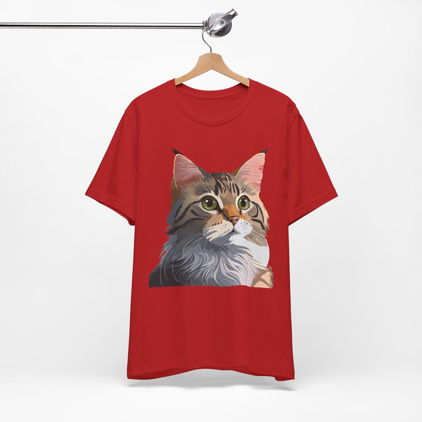 Unisex Animal Shirt Art Design Tee With Wild Animals Short Sleeve Comfort Wear Everyday