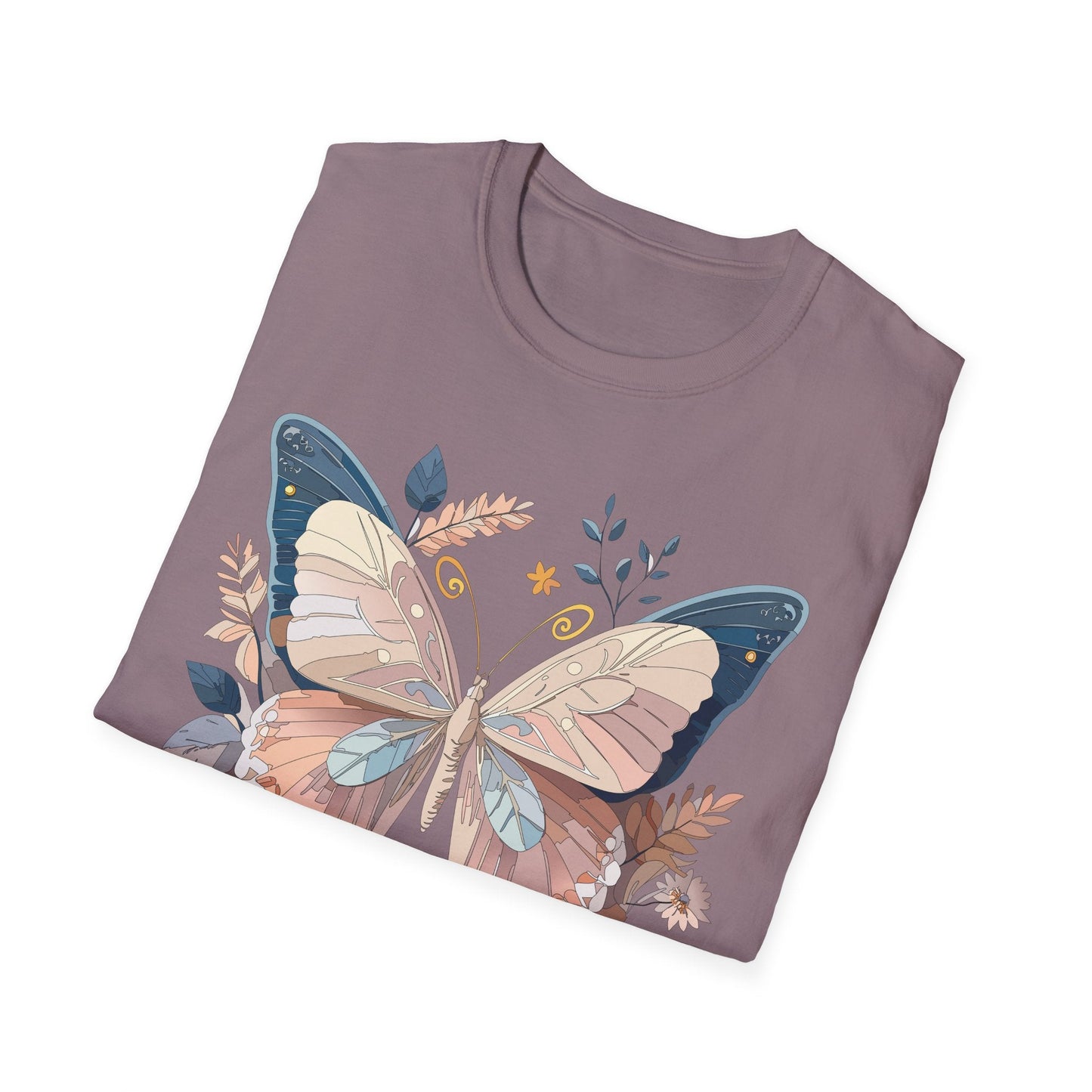 Monarch Butterfly Shirt Unisex Softstyle T Shirt 100 Percent Ring Spun Cotton Gildan 64000