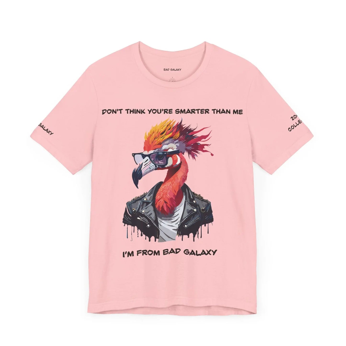Animal T Shirt Made To Order In USA From Bad Galaxy With Eco Friendly Inks And 100 Percent Cotton