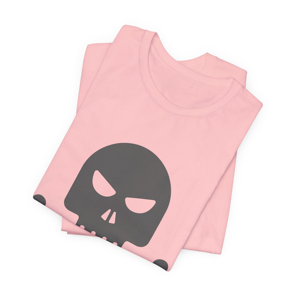 Camiseta unisex de algodón con calavera