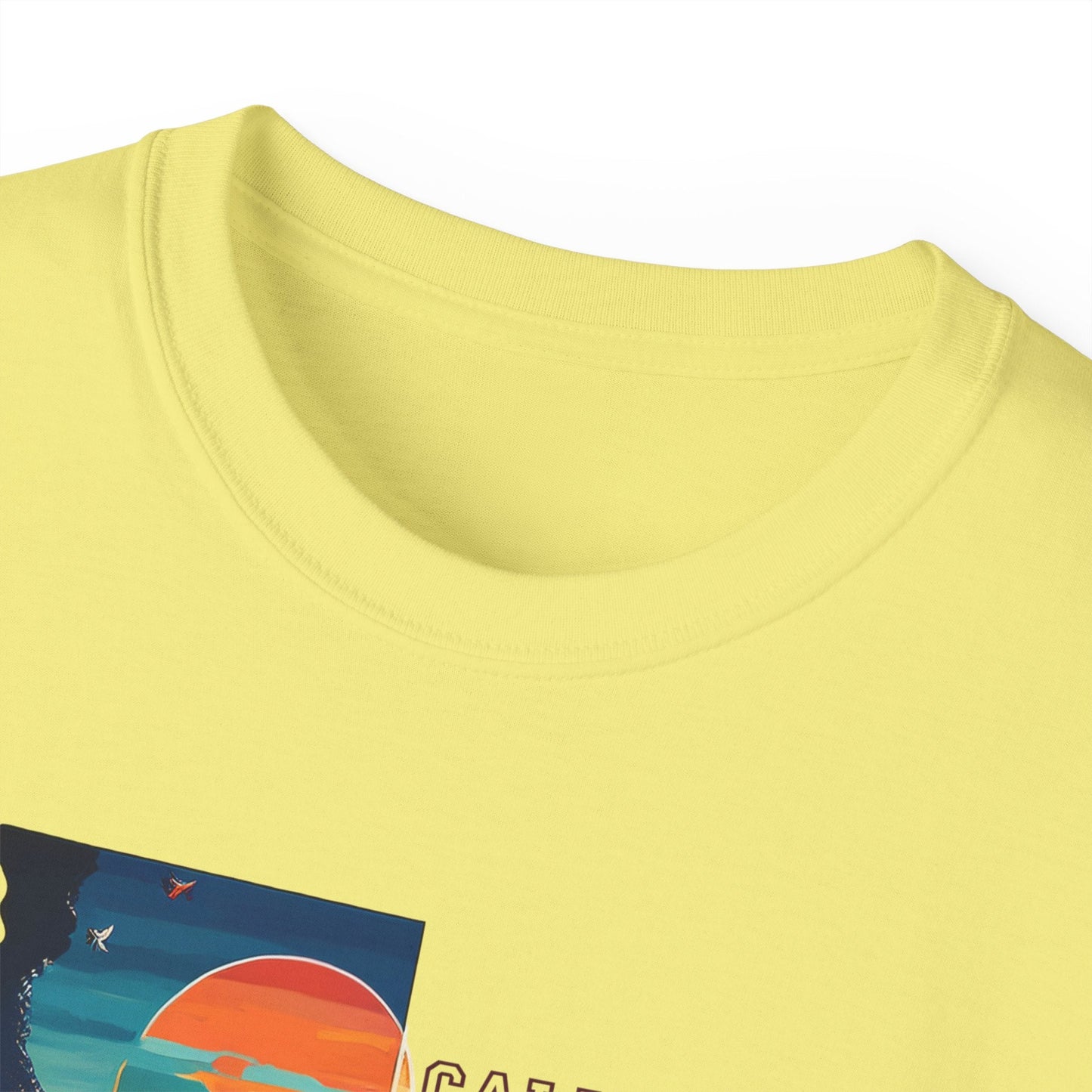California Graphic Unisex Cotton T‑Shirt 2