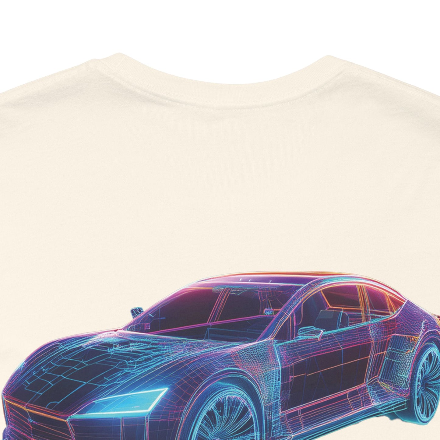 Car Graphic Tee Shirt 100 Percent Cotton Lightweight Car Tees From Bad Galaxy USA Made Guaranteed