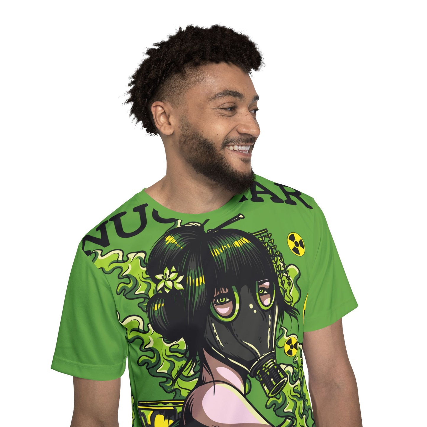 Be10 Fun Graphic T-Shirt, Art Design Poly Shirt, All Over Print Graphic Tee, Funny Print T-Shirt, Funny Cartoon Tee