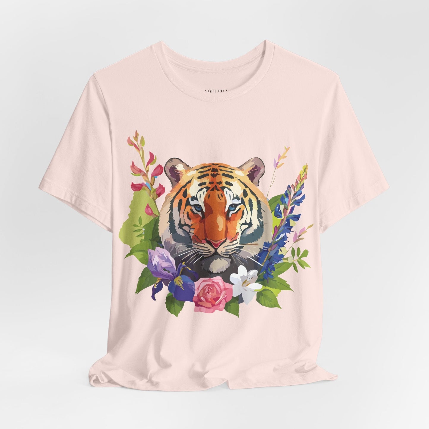 Tiger Shirt Unisex Jersey Short Sleeve Graphic Tee With Vintage Inspired Artwork From Adelpha