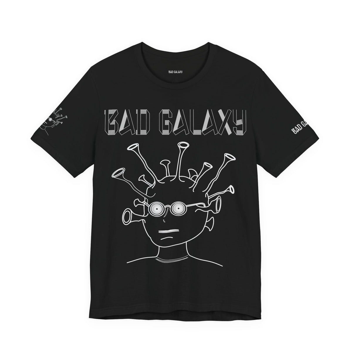 Alien Graphic Unisex Cotton Bella+Canvas Tee with Art Design b53