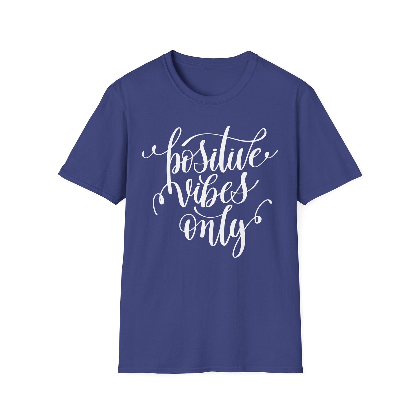 Positive Slogan T Shirts With Positive Words Unisex Short Sleeve Tee Gildan Softstyle 64000 Ring Spun Cotton