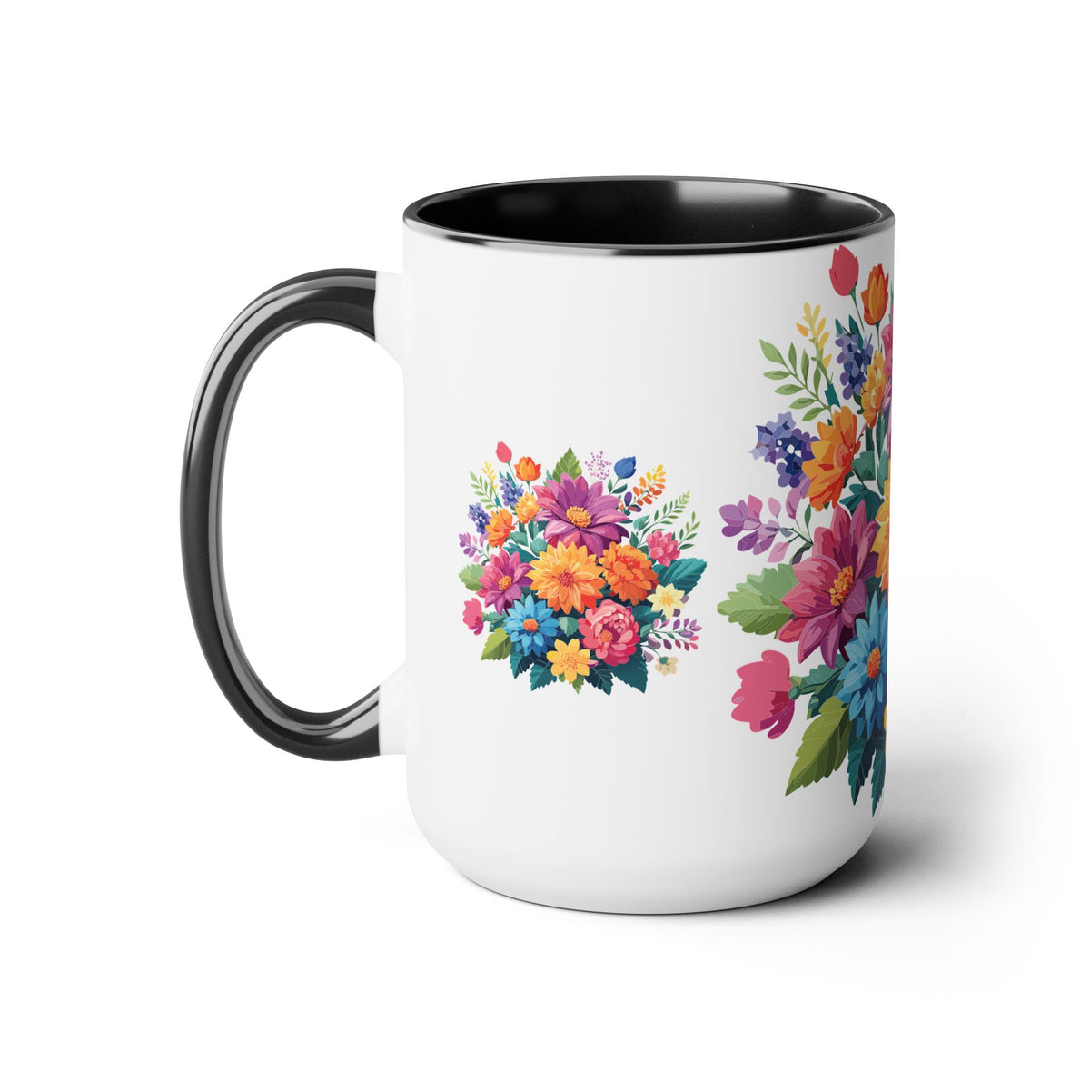 Floral Mug, Floral Cup