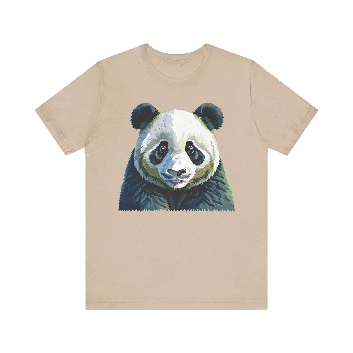 Unisex Animal Graphic Tee Shirt With Wild Animals Art Design Gildan Softstyle 64000