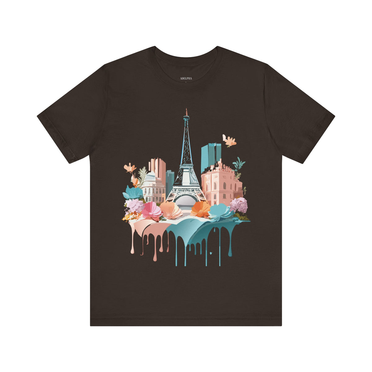 Unisex Cotton Bella+Canvas Tee with Paris