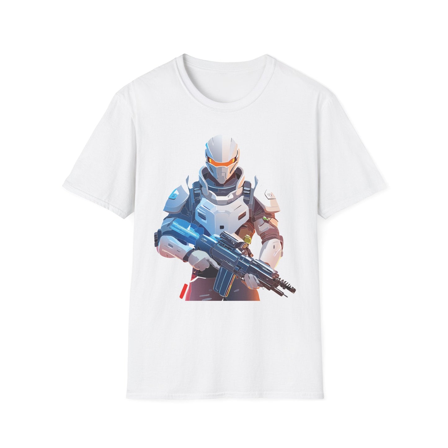 Robocop T Shirt Unisex Softstyle Ring Spun Cotton Tee With Robocop Art Design Premium Comfort