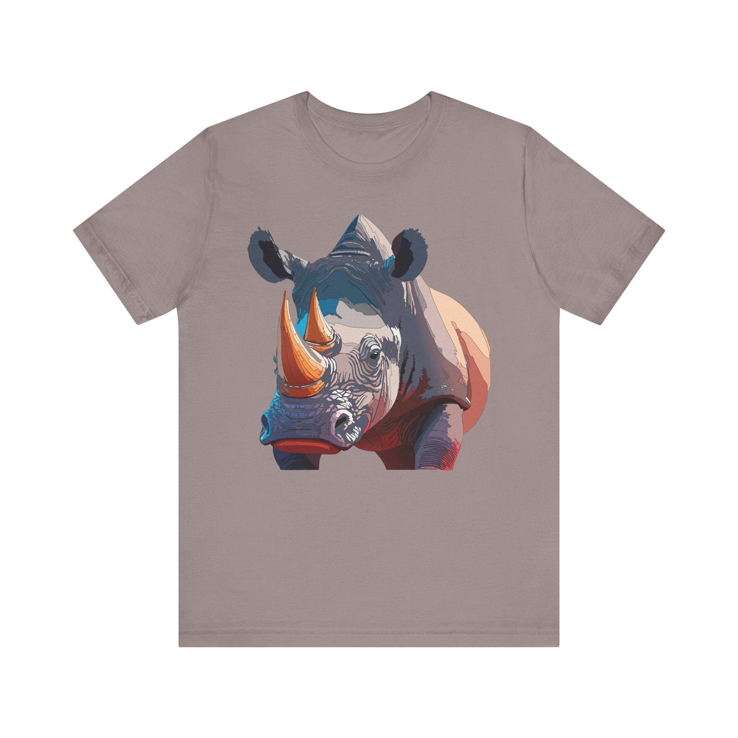 Unisex Animal Shirt Tee With Art Design Wild Animals Gildan Softstyle 64000 Graphic Tee
