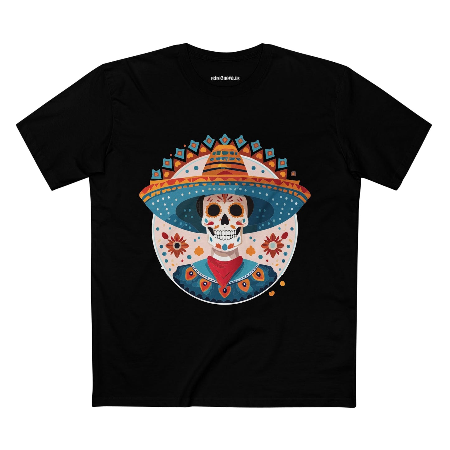 Skull Graphic Tee Unisex Premium Cotton Staple Tee With Original Art Design By Retro2Nova