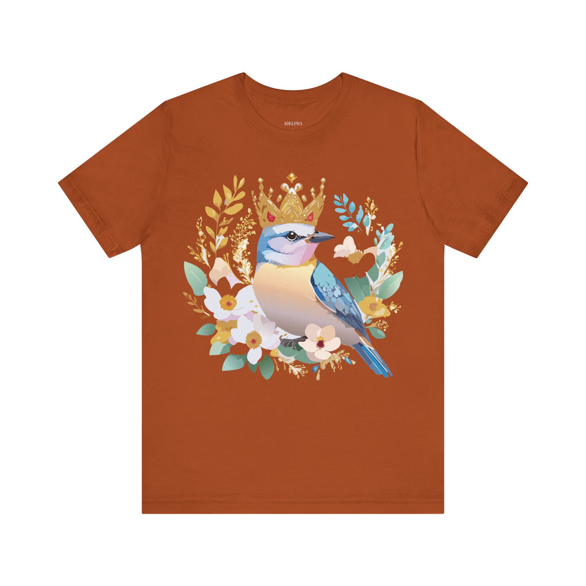 Medallion Graphic Unisex Cotton Bella+Canvas Tee with Art Design d81