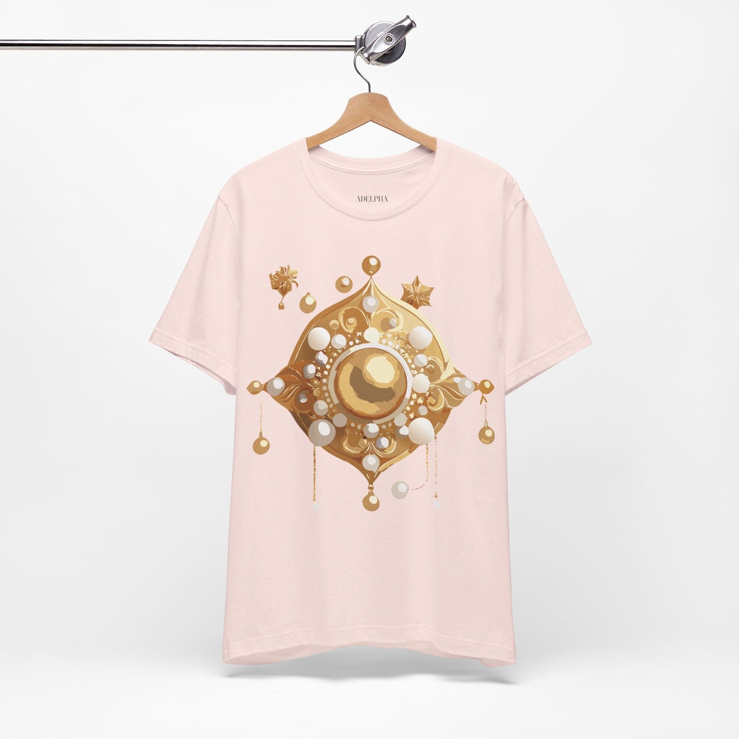 Jewelry Graphic Unisex 100 Cotton Vintage Treasure Art T-Shirt 32