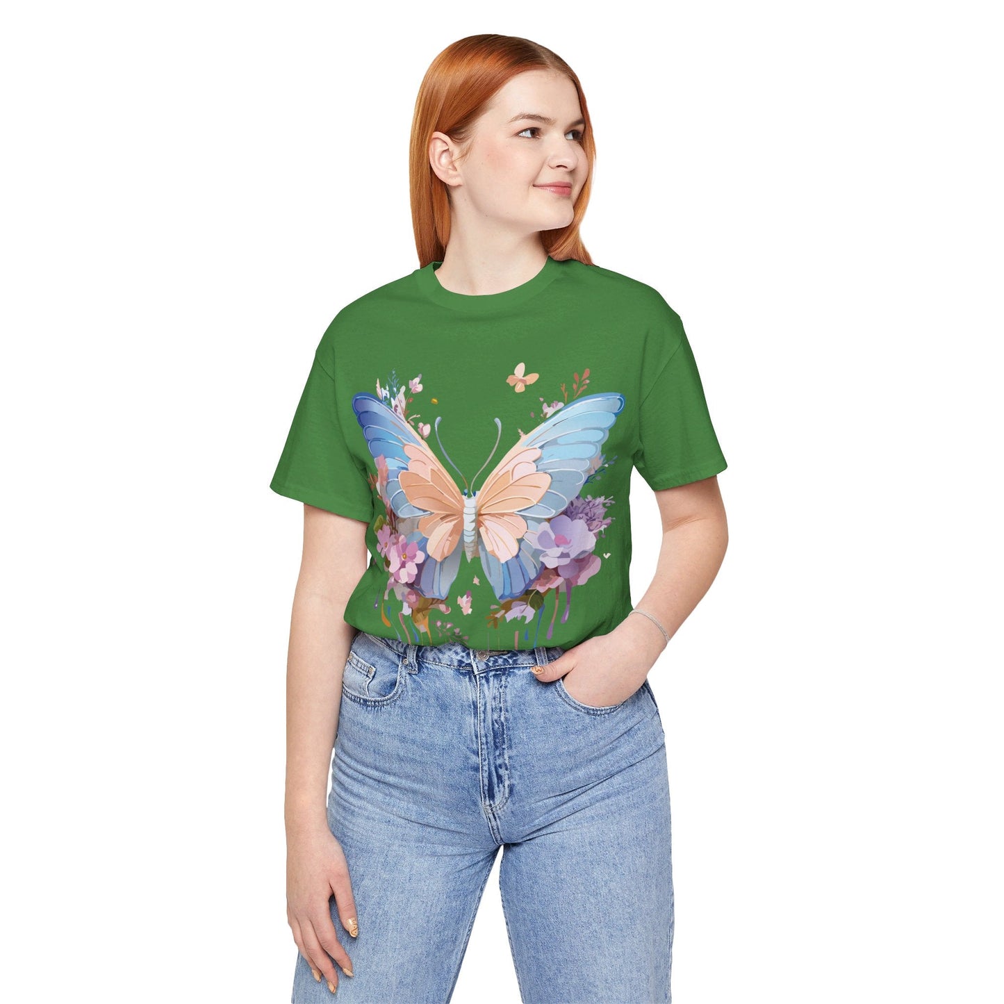 Butterfly Graphic Tee By Adelpha Unisex Short Sleeve Shirt Art Design