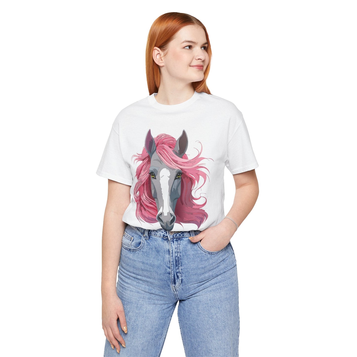 Unisex Animal Art Design Tee Shirt With Wild Animals Graphic Short Sleeve Everyday Wear