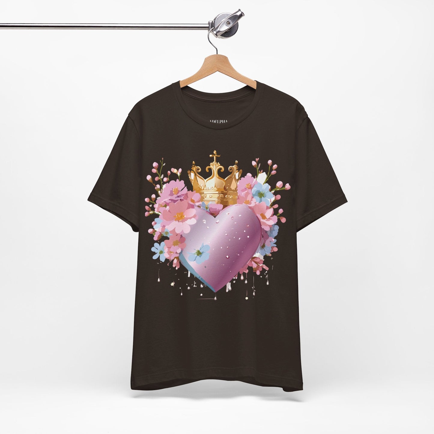 Valentine Graphic Tee From Adelpha Unisex Jersey Short Sleeve Vintage Inspired Artwork Shirt