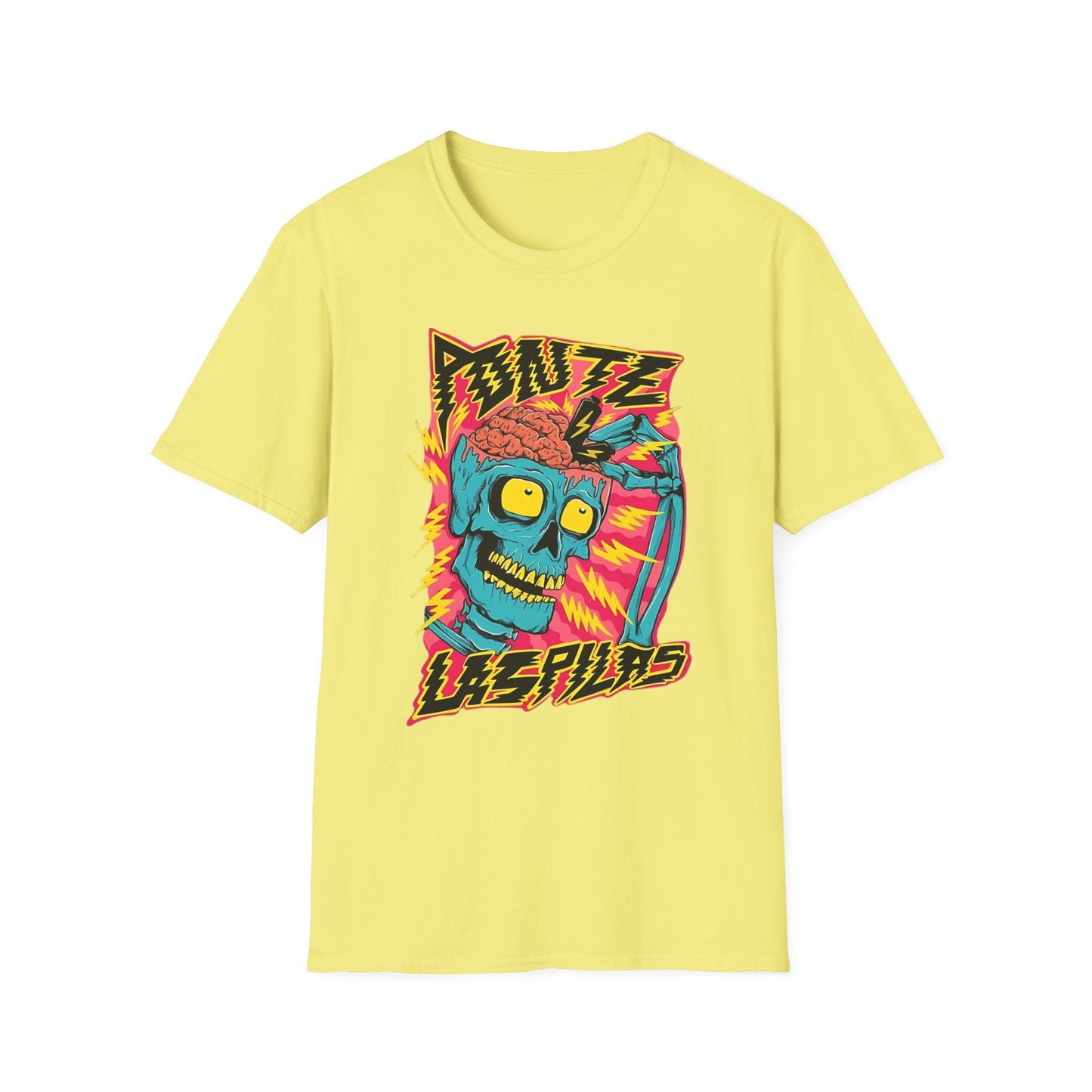 Skull Tee Shirt Unisex Skeleton Shirt Gildan Softstyle 64000 100 Percent Ring Spun Cotton