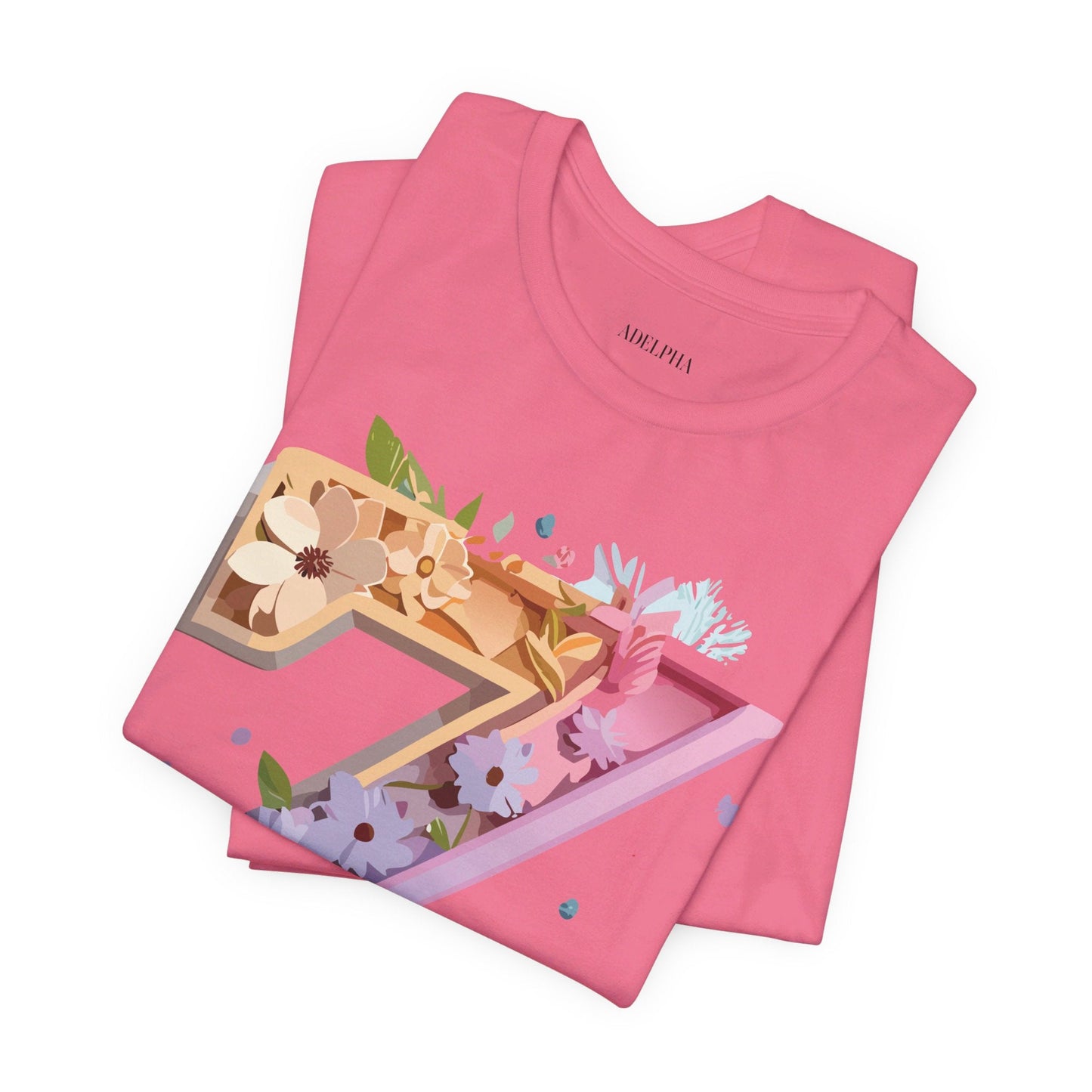 Letter Z Shirt Unisex Graphic Tee By Adelpha Vintage Inspired Jersey Short Sleeve