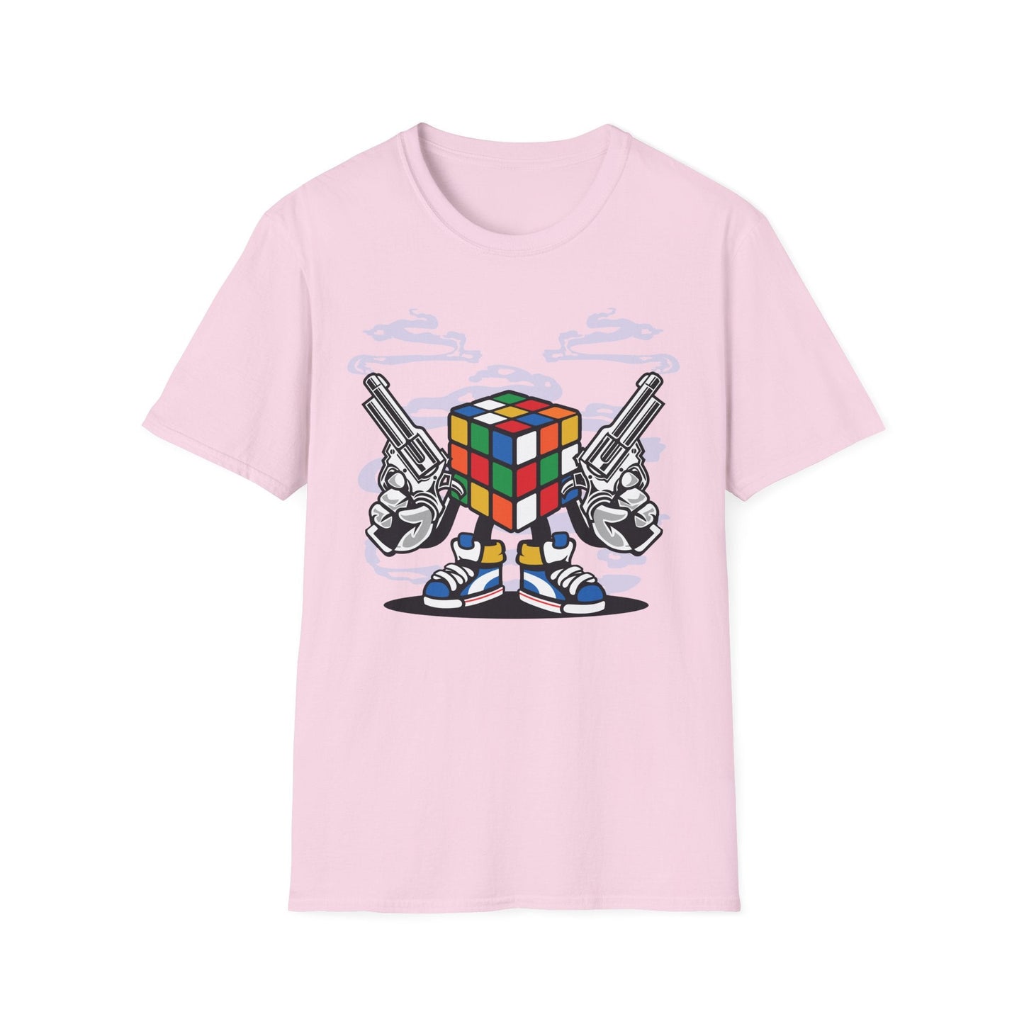 Cartoon Animation Funny T Shirt Gildan Softstyle 64000 Unisex Short Sleeve Cotton Tee