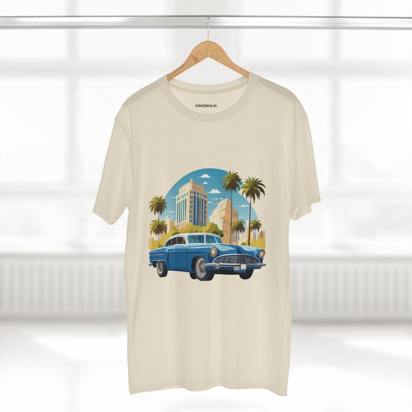 Retro Car Shirt Unisex Vintage Car Tee With Original Artwork RC23 Premium Cotton