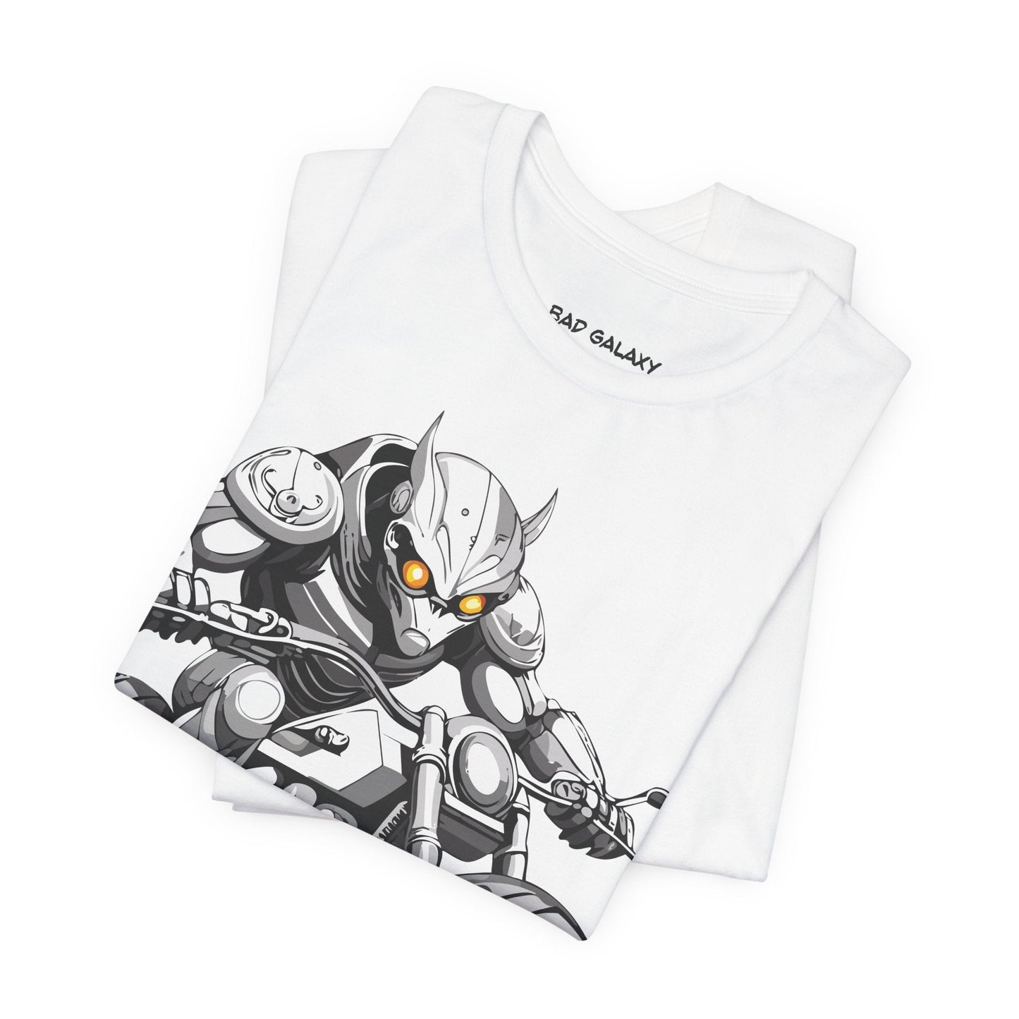 Alien Tee Shirt From Bad Galaxy USA Made To Order Cotton Tee With Eco Friendly Inks Now