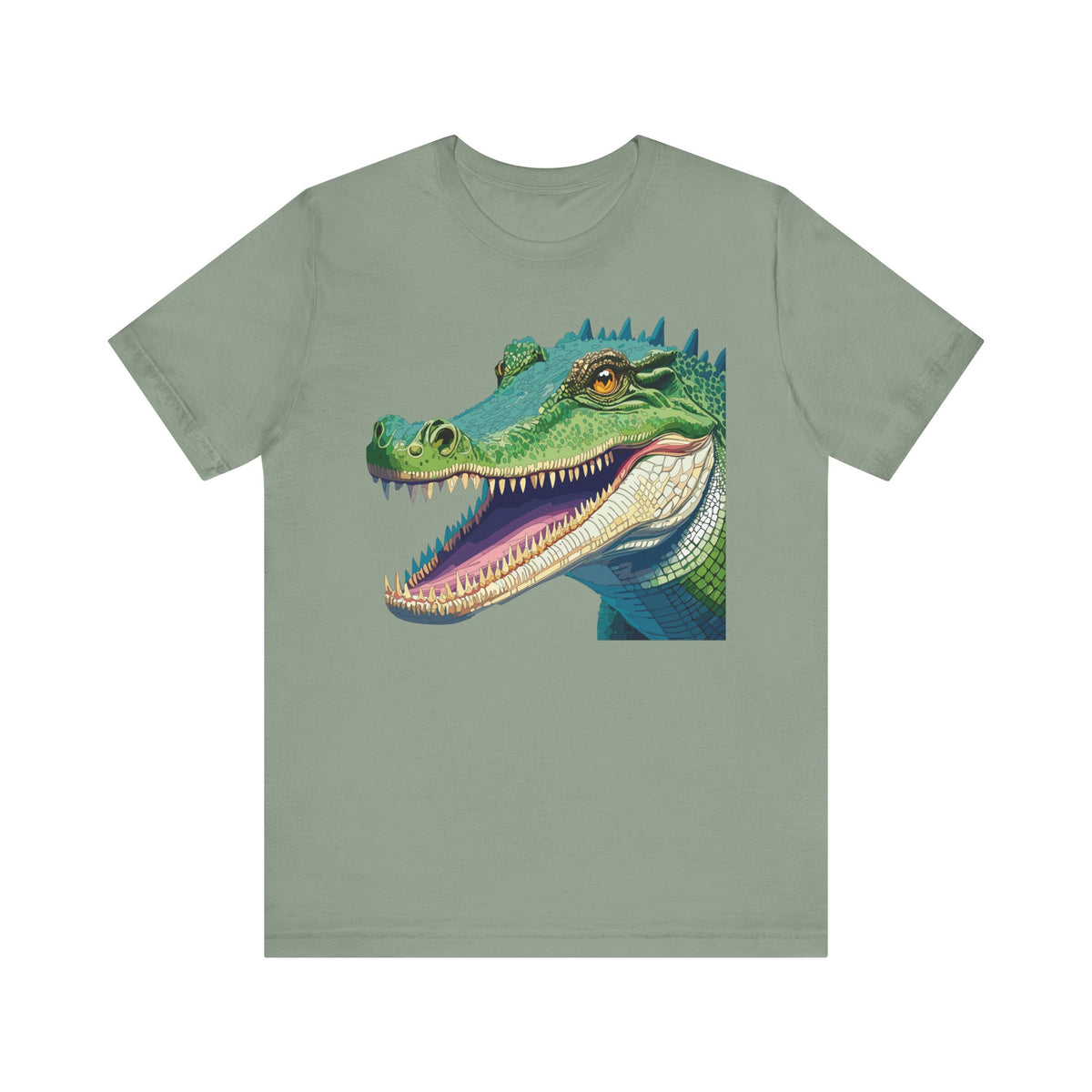 Wild Animals  Graphic Unisex Cotton Bella+Canvas Tee with Art Animal Design ab46
