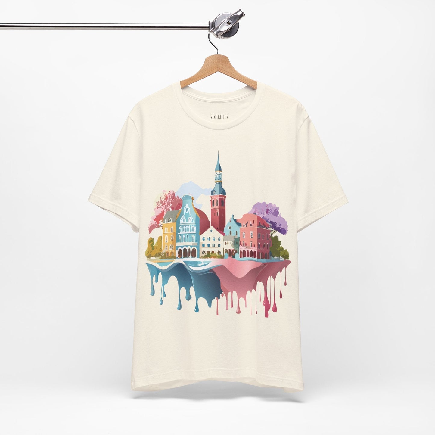 Germany Tourist Shirt Unisex Graphic Tee With Vintage Adelpha Artwork Short Sleeve