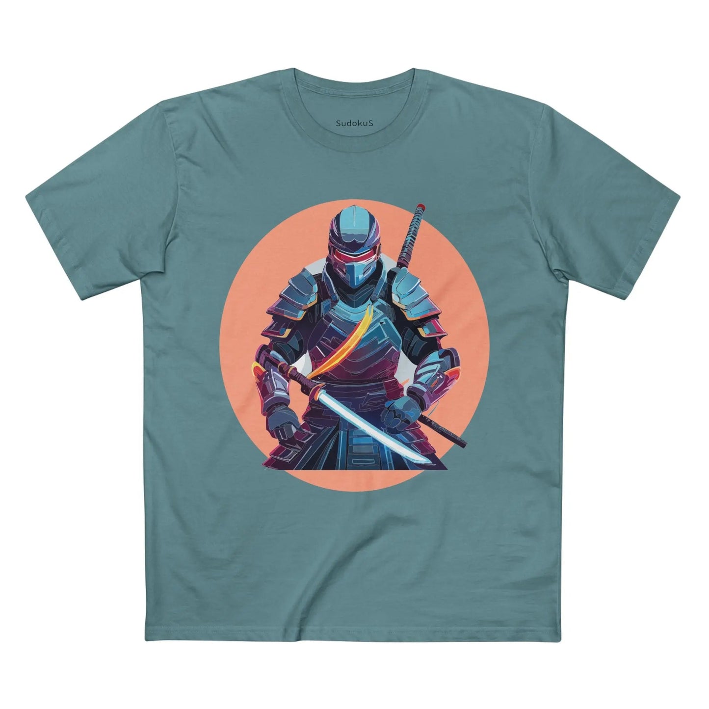 Samurai Graphic Unisex 100 Cotton Staple Tee 9
