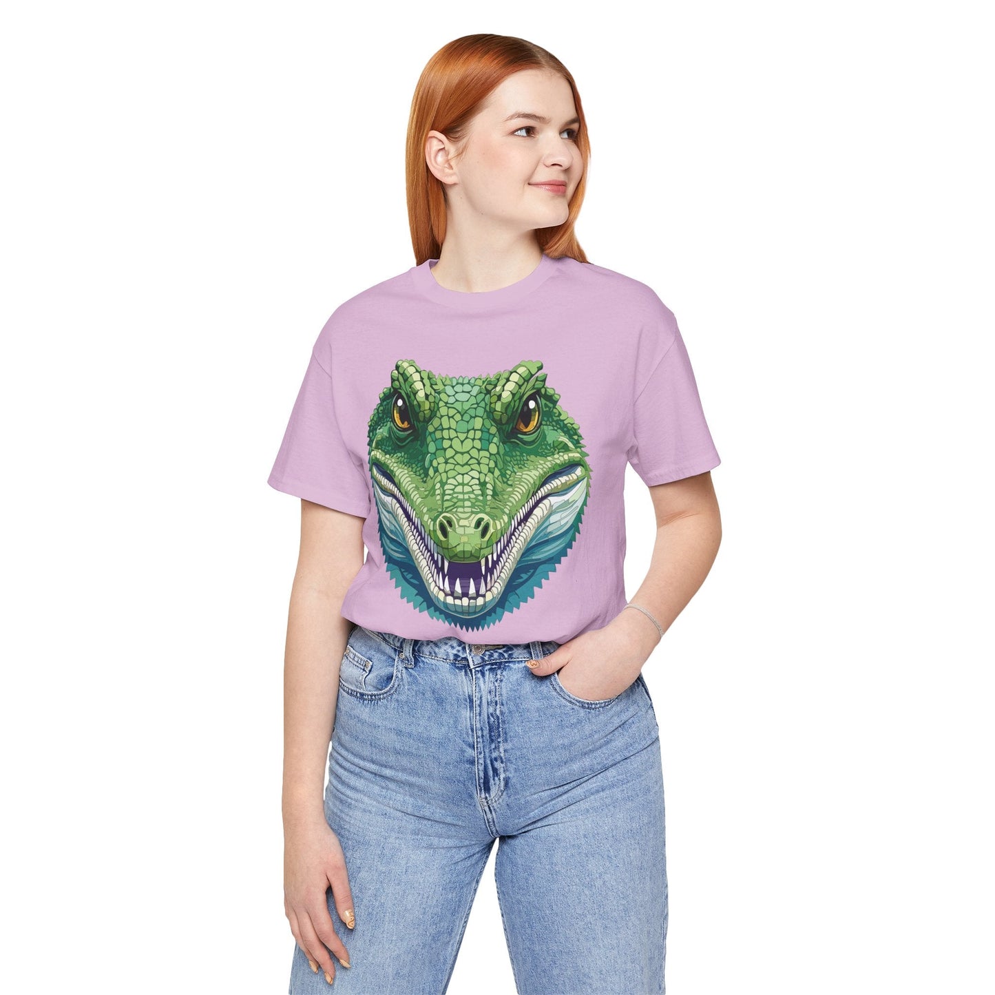 Unisex Animal Print Tee Shirt With Art Design Wild Animals Short Sleeve Comfort Everyday
