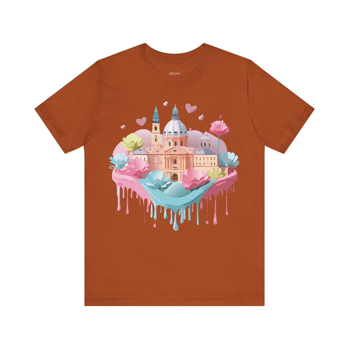 Unisex Cotton Bella+Canvas Tee with Prague