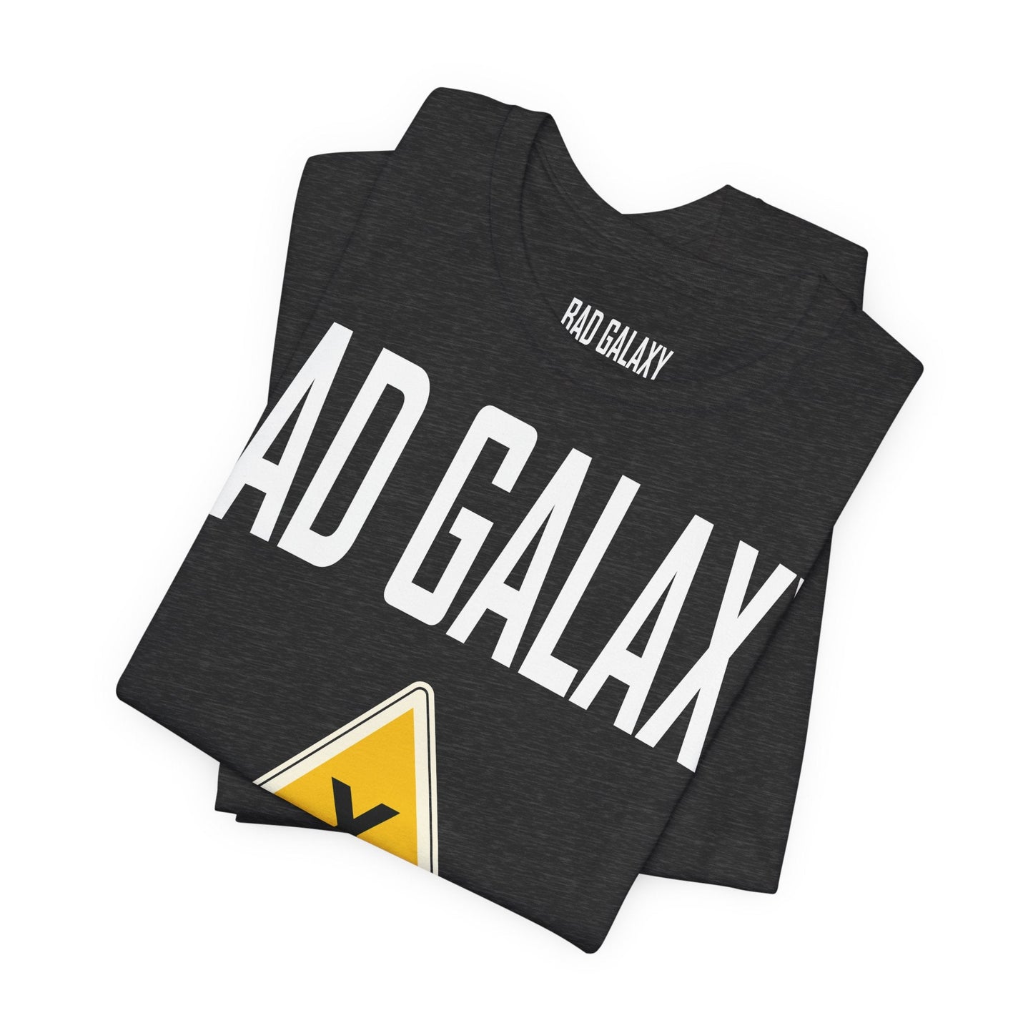 Bad Galaxy Tee Shirt With Red Stamp Made To Order 100 Percent Cotton Eco Friendly Inks USA