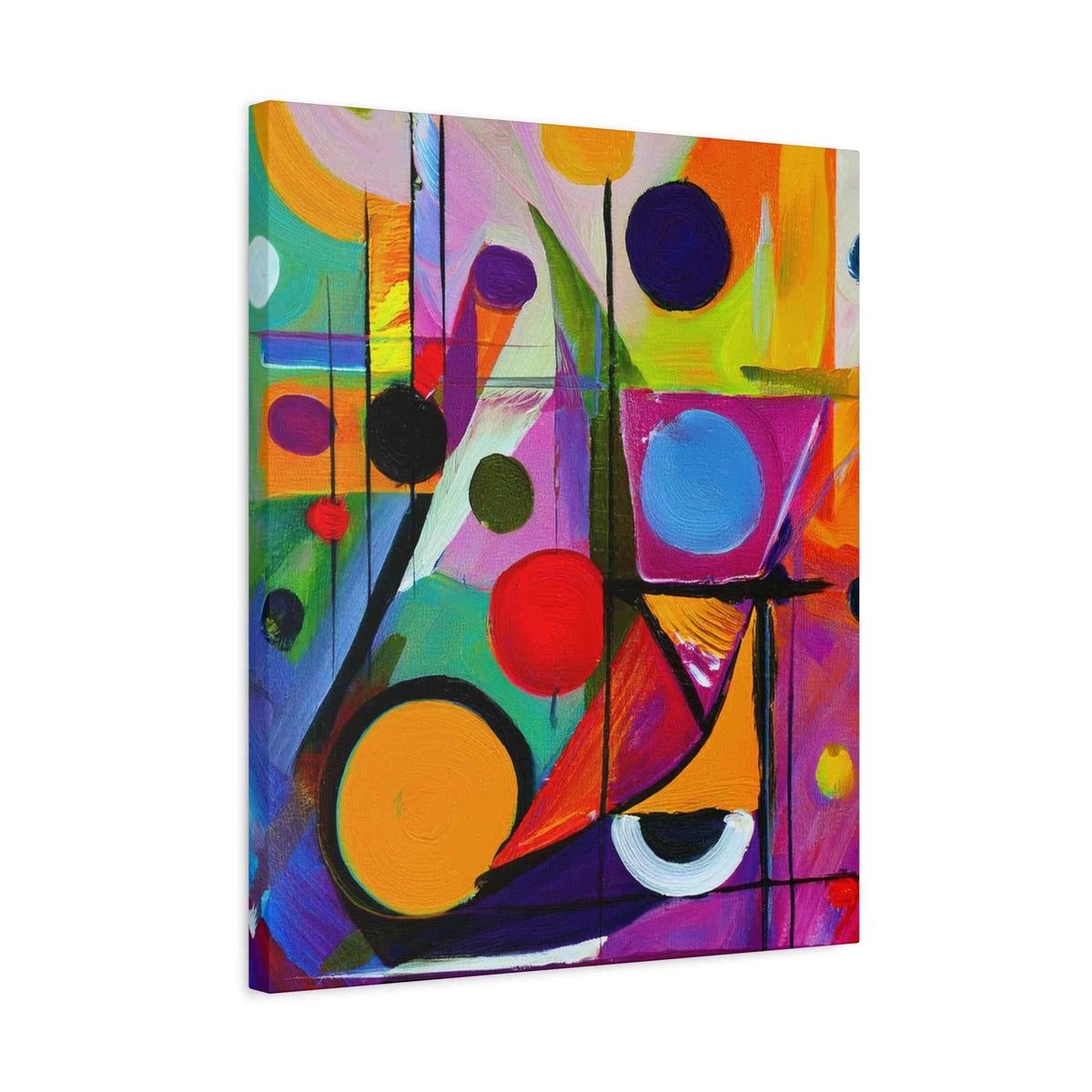 Abstract Painting Print Canvas 20x24,20x30,24x30, 24x32,24x36,30x40, 32x48,36x48,40x60 Pine-Wood Inner Frame ABS-15