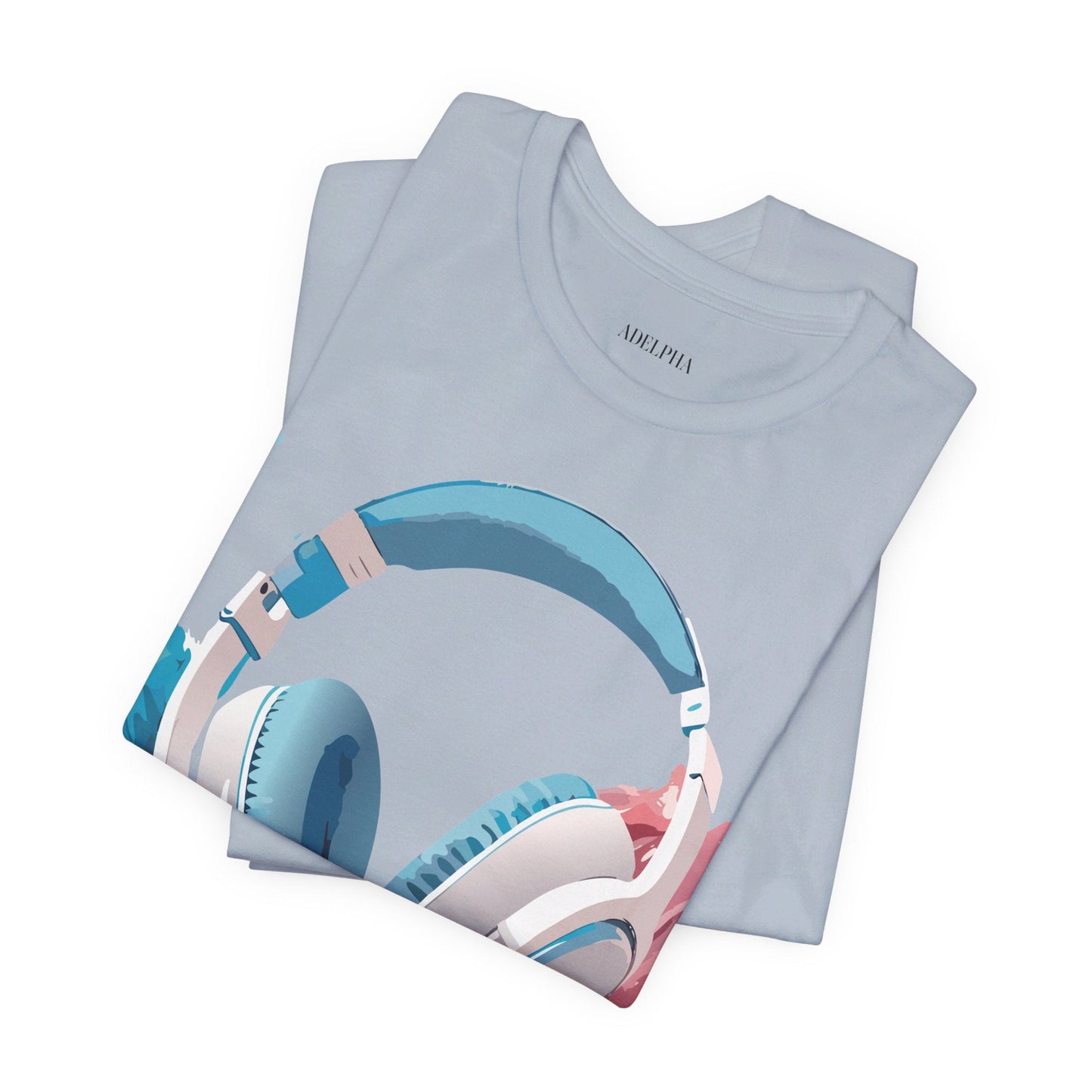 Music Graphic Unisex 100 Cotton Vintage Art with Musical Elements Tee 92