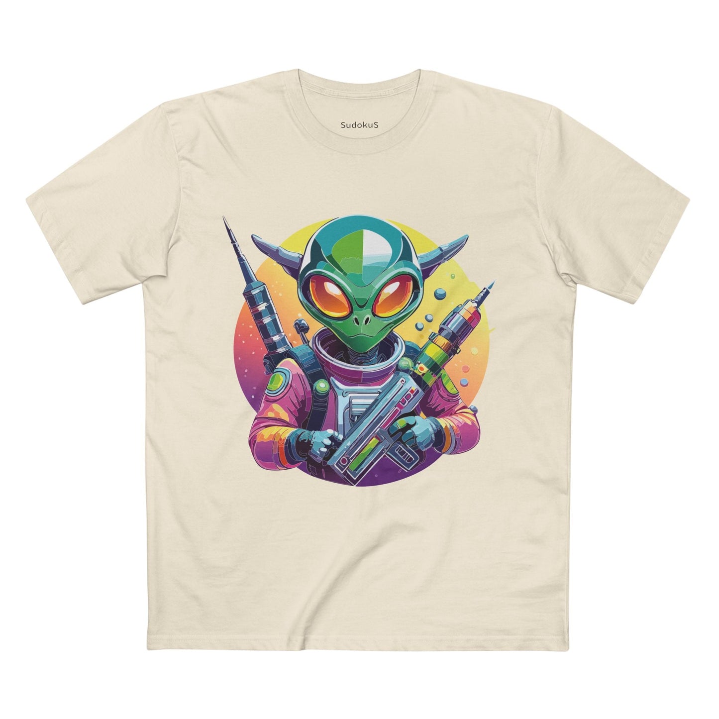 Aliens Graphic Unisex 100 Cotton Staple Tee 62
