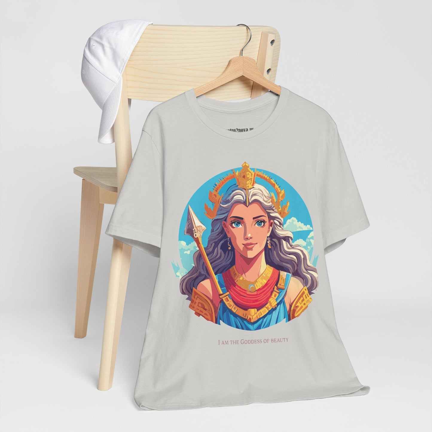 Graphic Cotton Unisex Jersey Short Sleeve T Shirt With Retro2Nova Artwork And Vintage Inspired