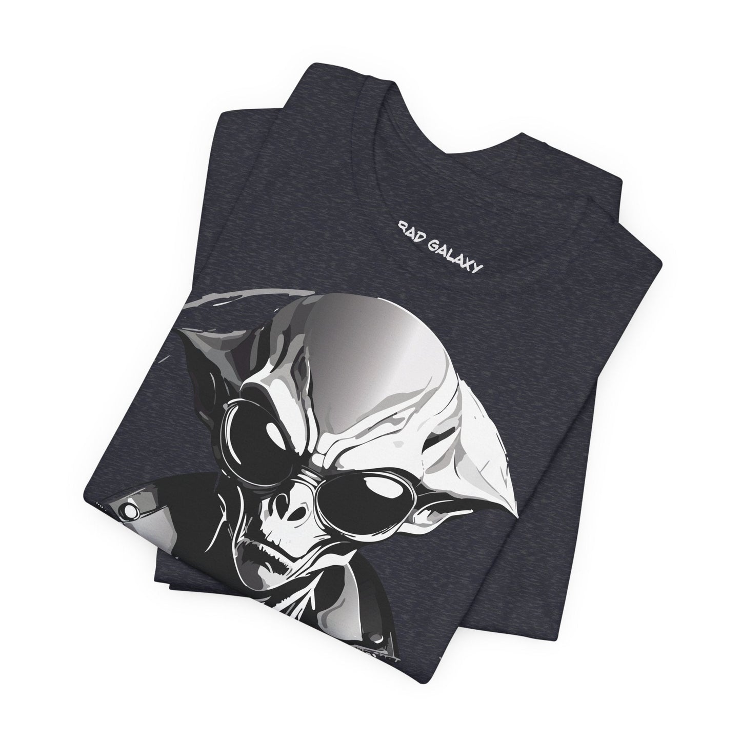 Alien Tee Shirt From Bad Galaxy Made To Order 100 Percent Cotton Lightweight Free Shipping
