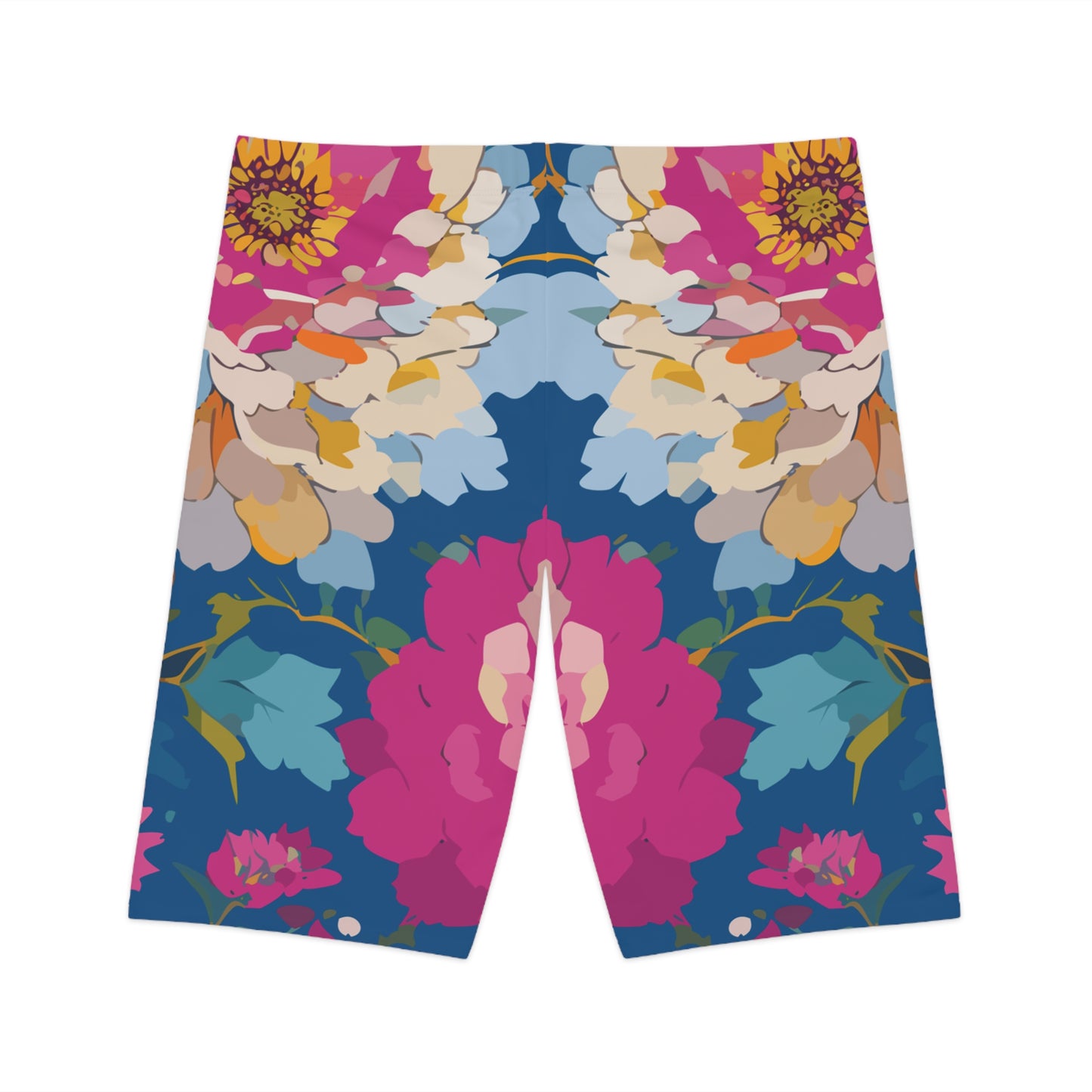 Bike Shorts with Floral prints