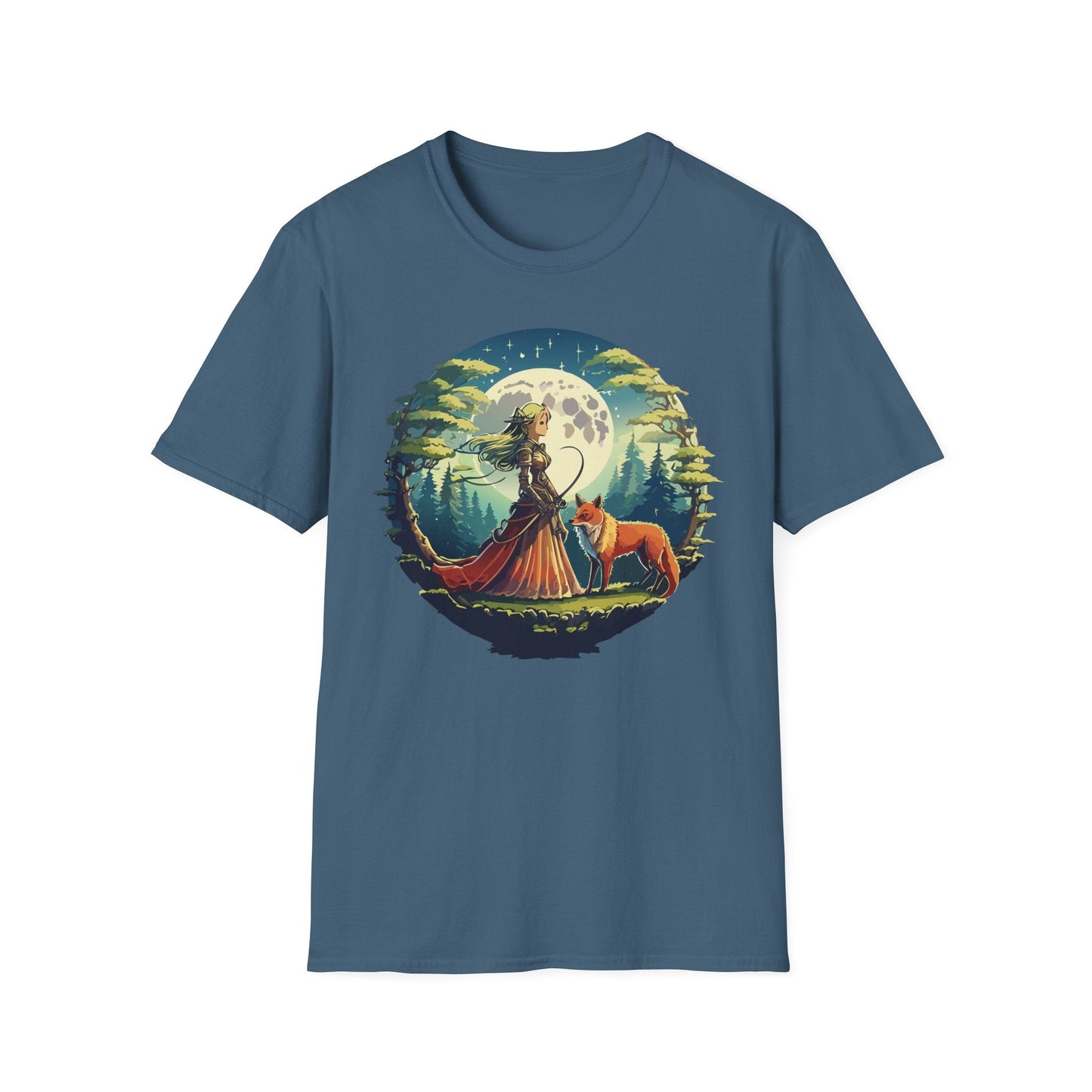 Womens Graphic T Shirt Art Design Tee Softstyle 64000 Gildan Unisex Cotton Comfort Tee