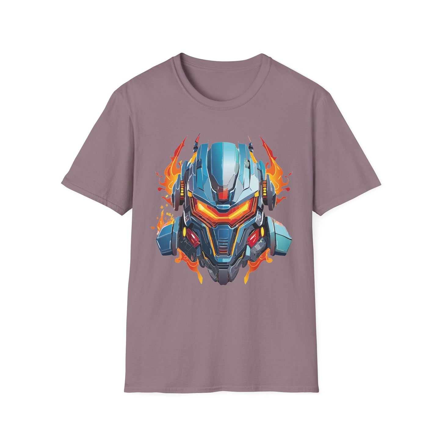 Cyborg Tee Unisex Robot Terminator Shirt Softstyle Gildan 64000 Short Sleeve Art Design