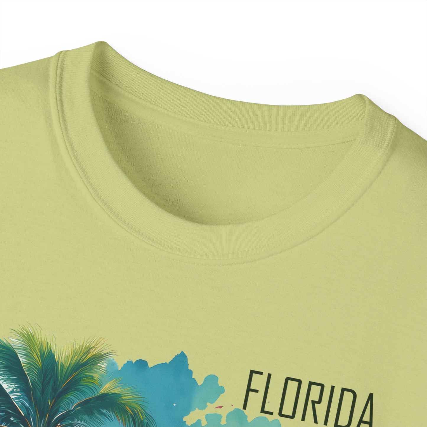 Florida Graphic Unisex Cotton T‑Shirt 2