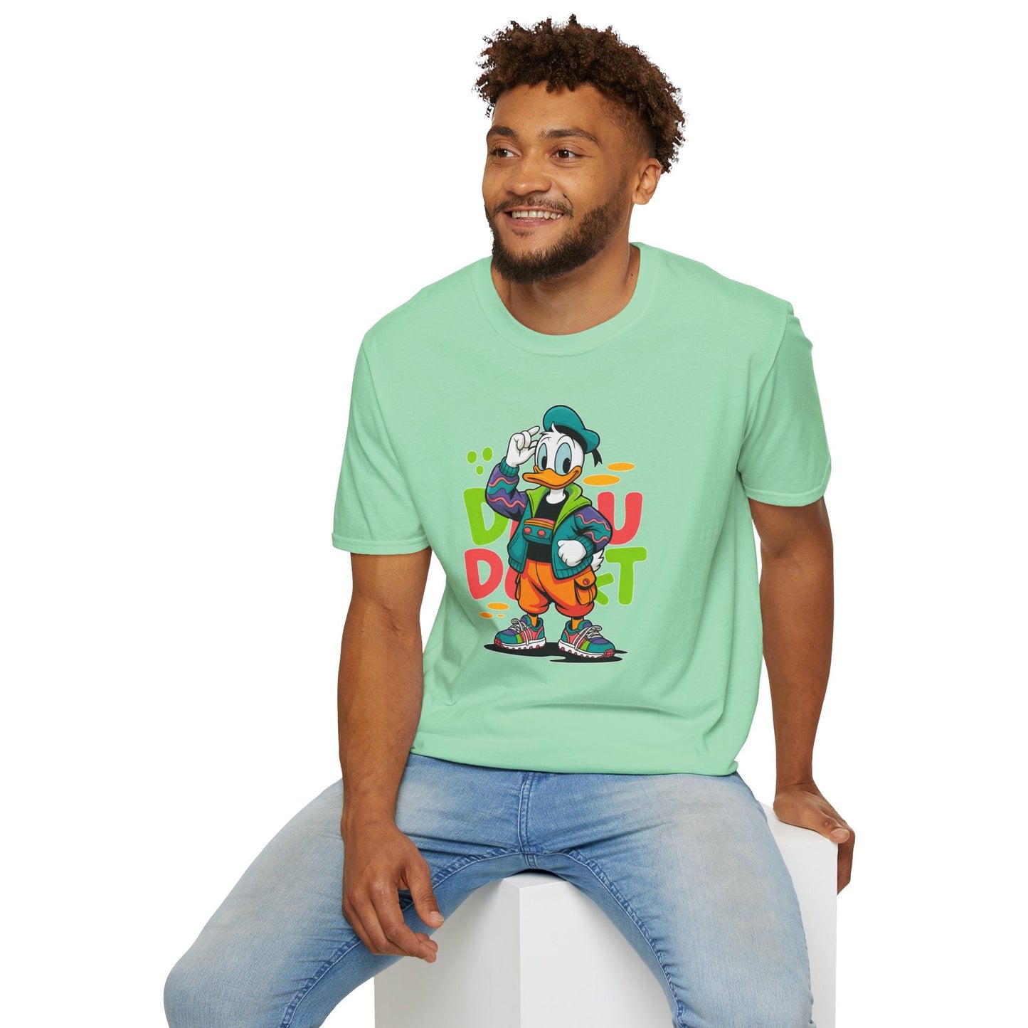 Gildan Softstyle Unisex Cartoon Animation T Shirt With Funny Animals Graphic Tee For Men Women