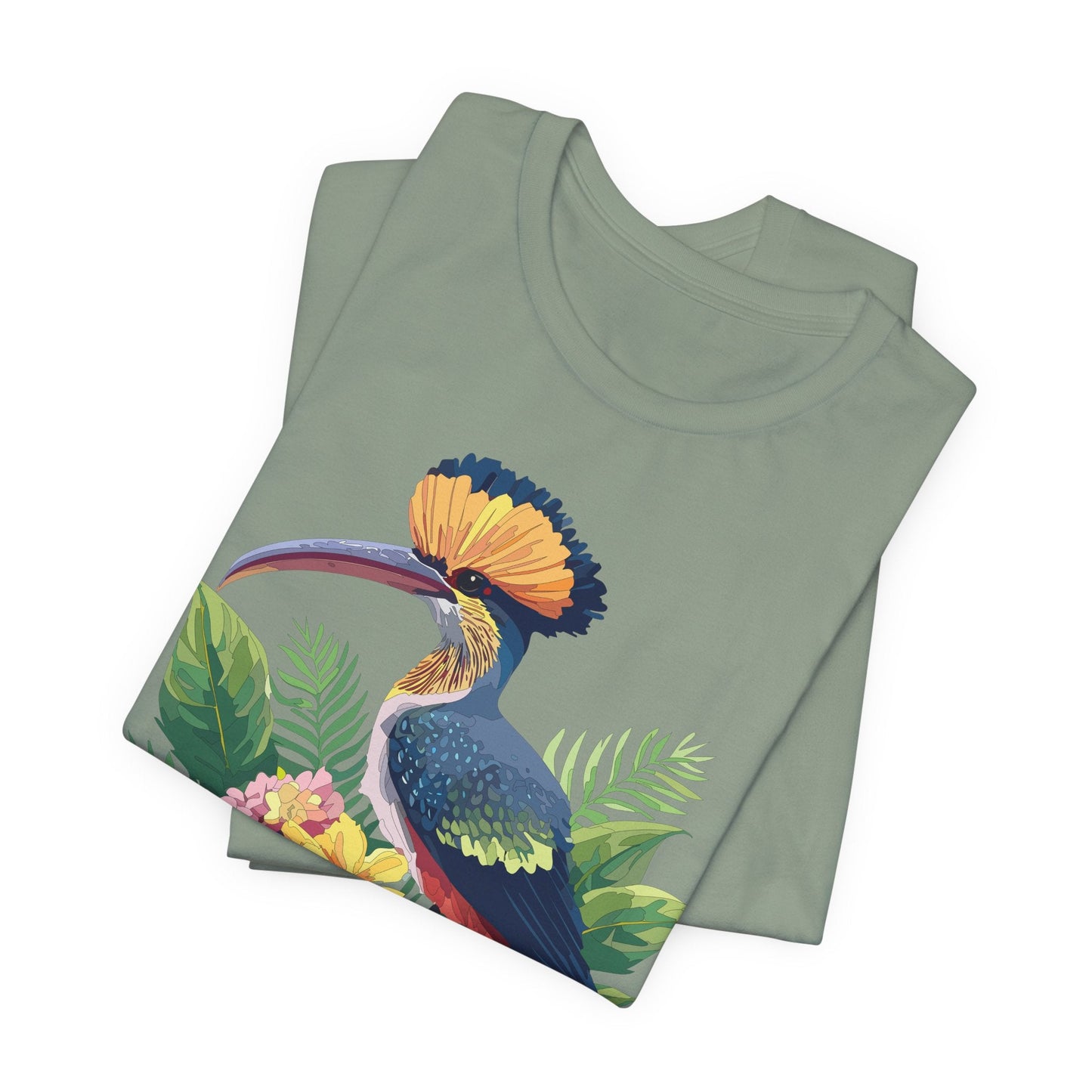 Unisex Animal Tee Shirt With Art Design Wild Animals Short Sleeve Jersey Tee For Everyday
