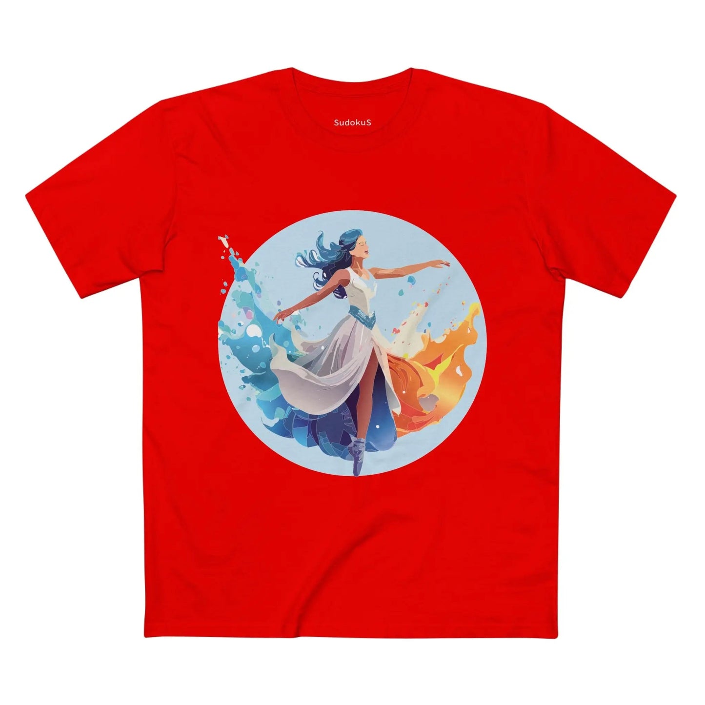 Dancer Graphic Unisex 100 Cotton Staple Tee 6