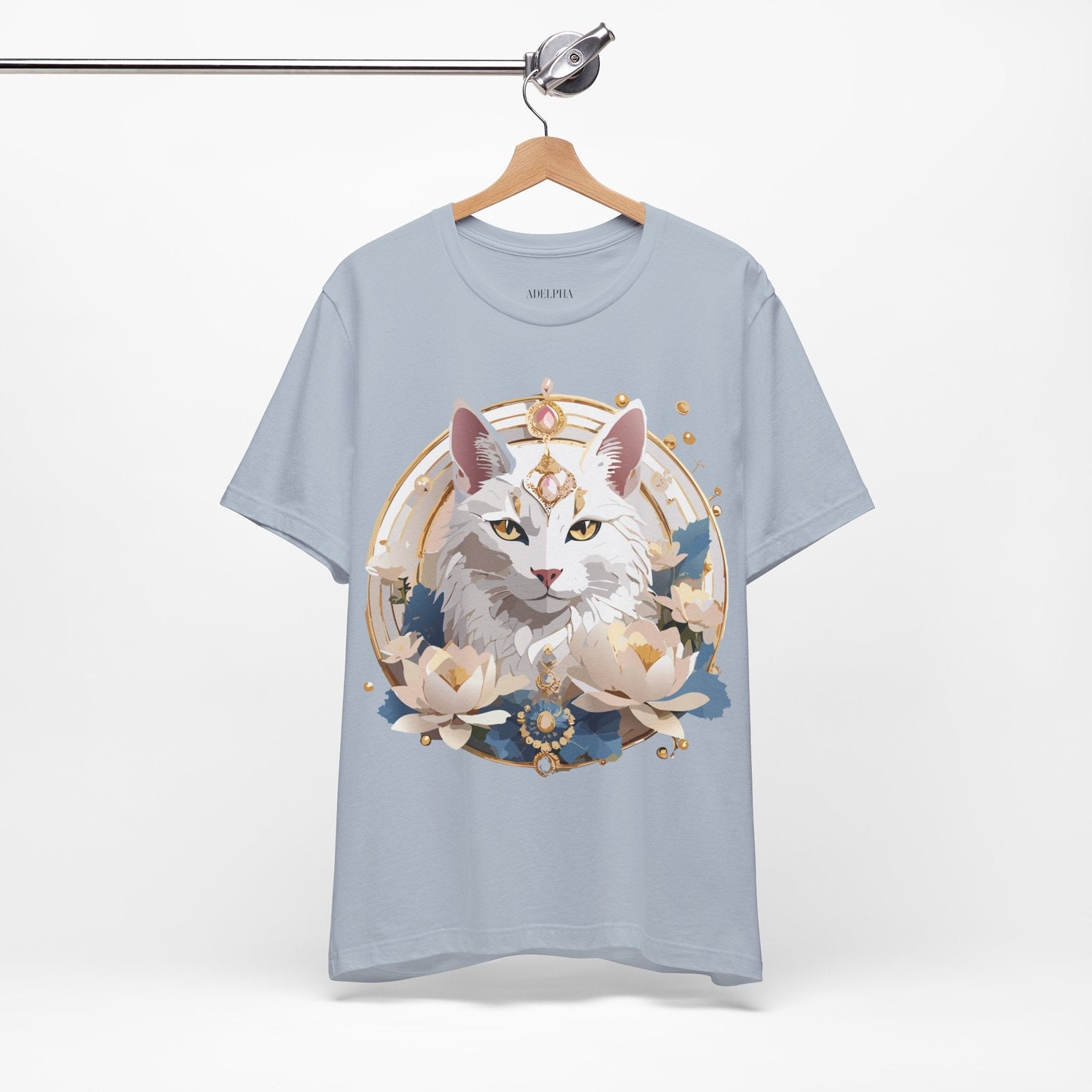 Medallion Shirt Graphic Tee Unisex Short Sleeve Art Print Adelpha Vintage Inspired