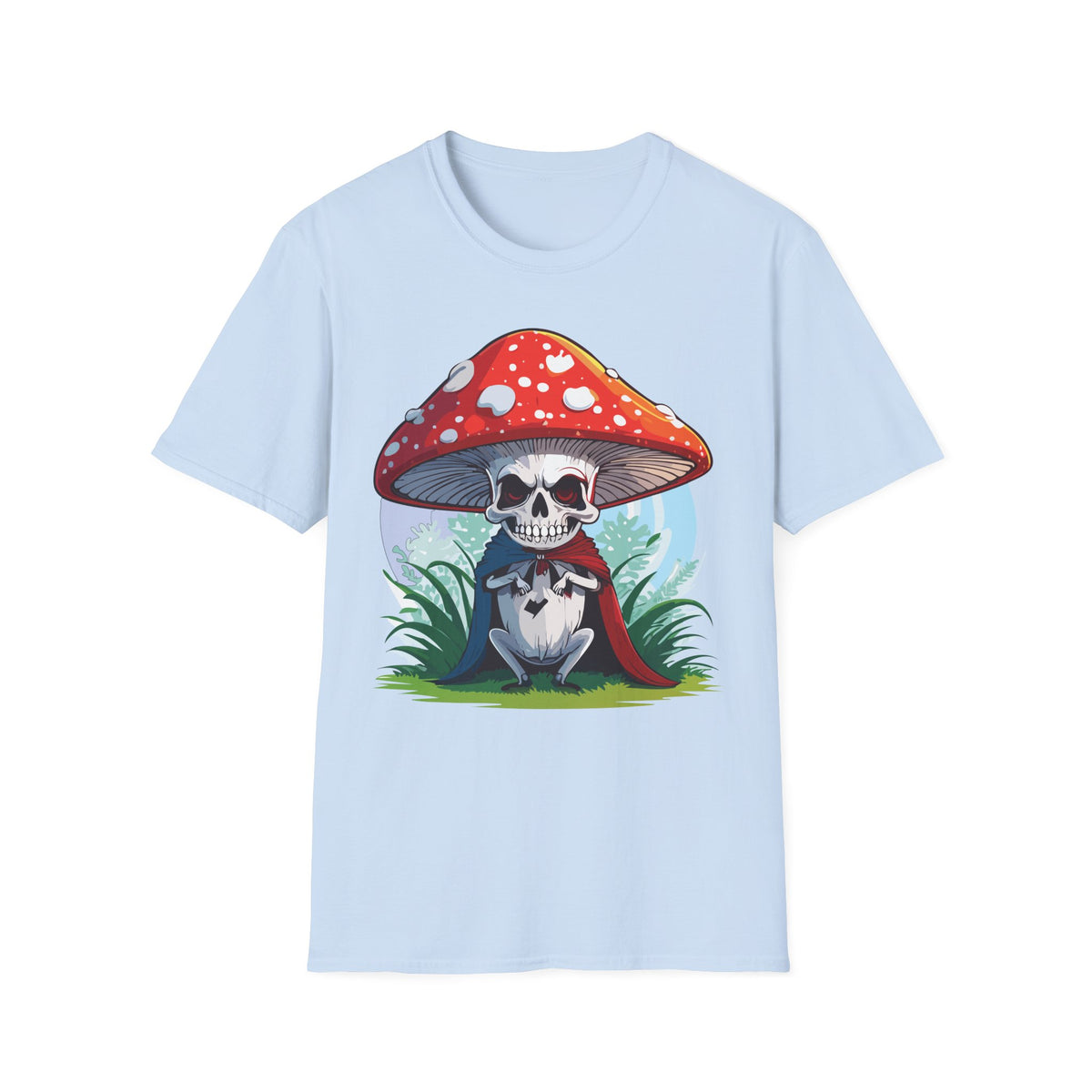 Funny Mashroom Graphic Tee Gildan Unisex 100 Cotton Tee Shirt h27