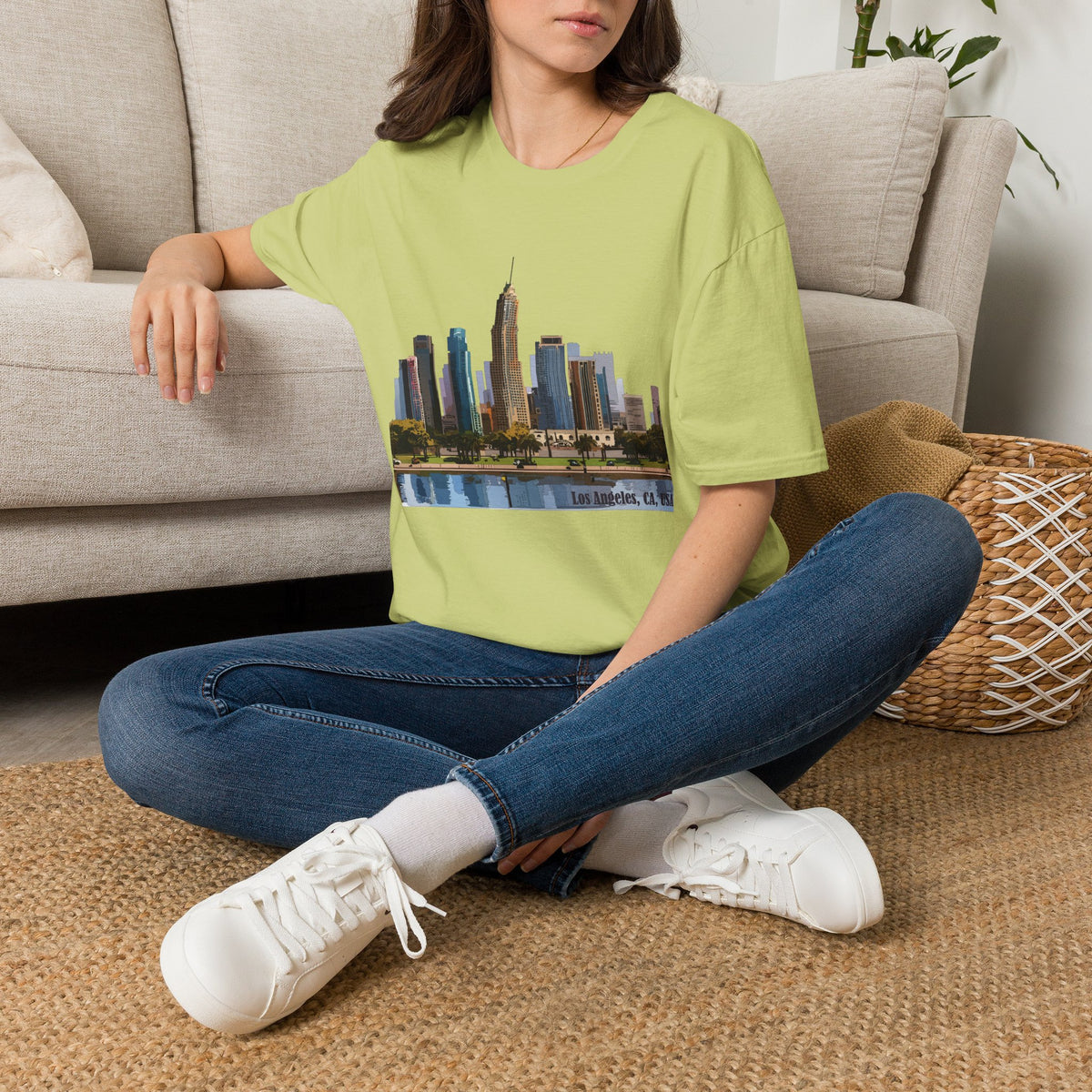 Los Angeles City Skyline T-Shirt | Urban Cityscape Tee