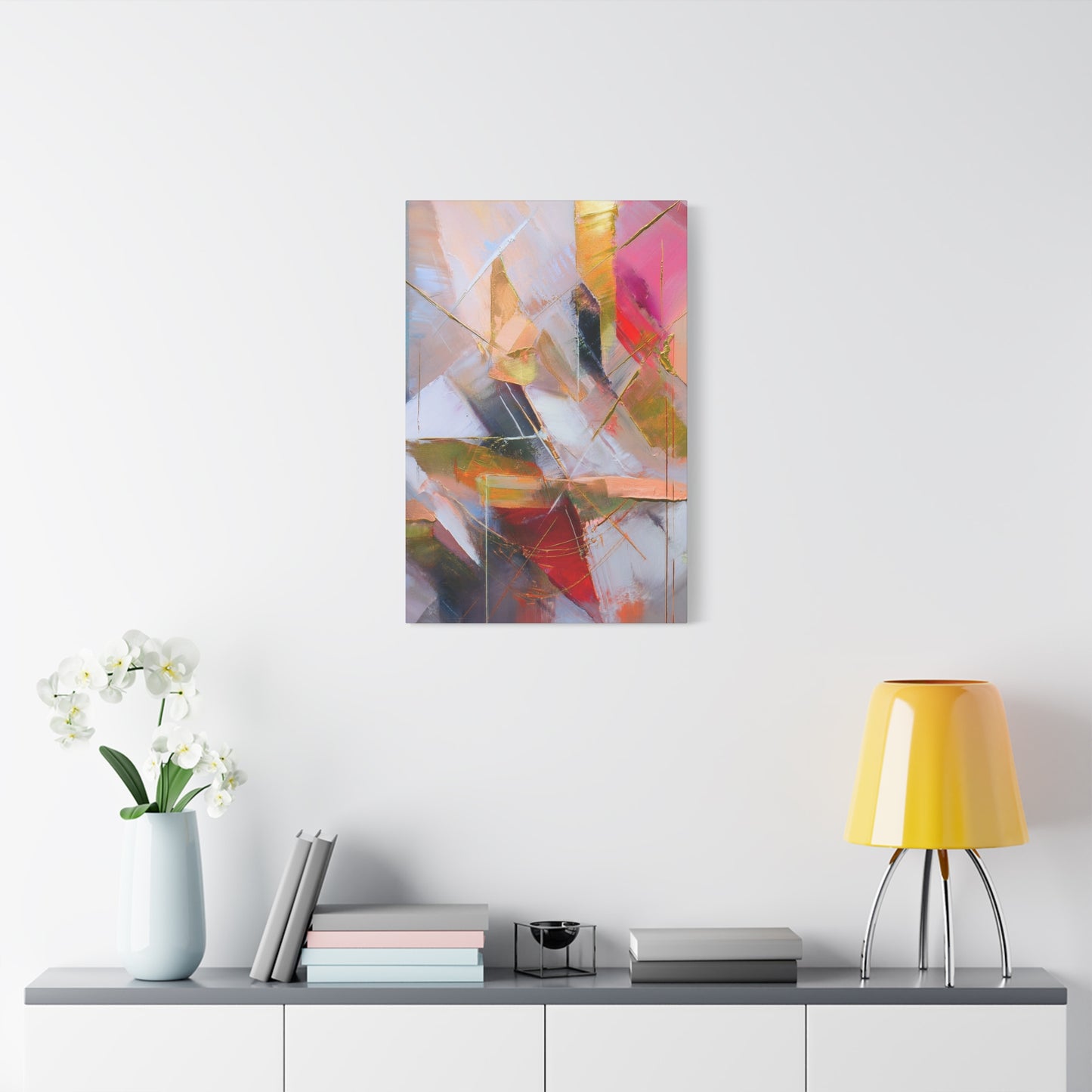 Abstract Oil Painting Print Canvas 20x24,20x30,24x30 24x32,24x36,30x40 32x48,36x48,40x60 Pine-Wood Inner Frame ABS-179